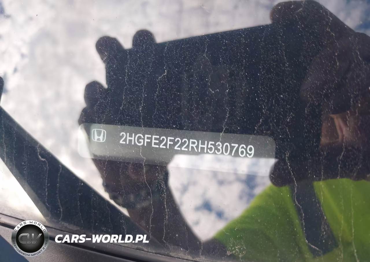 2024 Honda Civic Lx VIN:2HGFE2F22RH530769 - 17