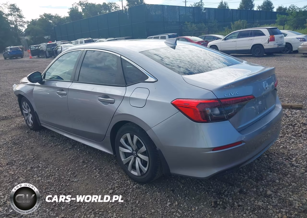 2024 Honda Civic Lx VIN:2HGFE2F22RH530769 - 3