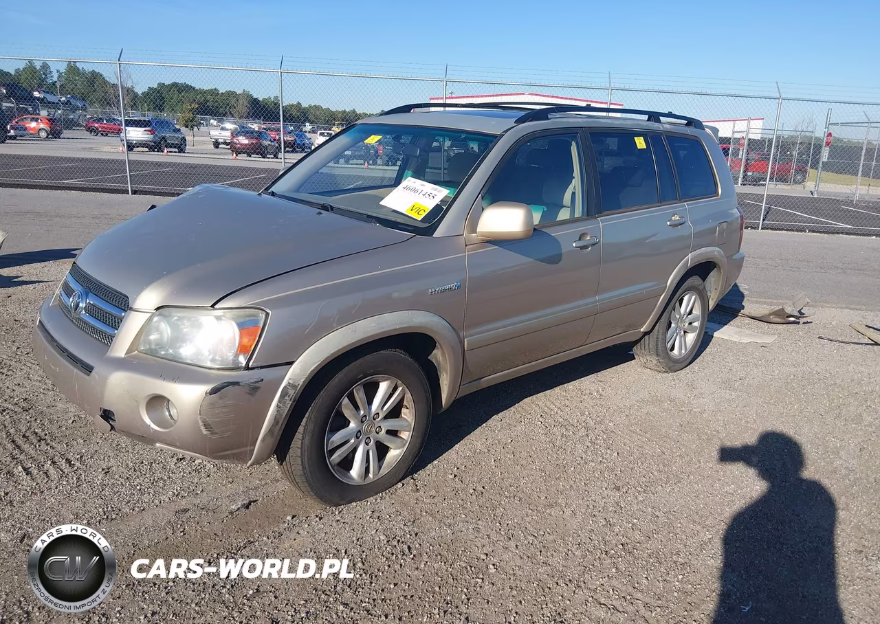 2006 Toyota Highlander Hybrid V6 VIN:JTEDW21A560012216 - 2