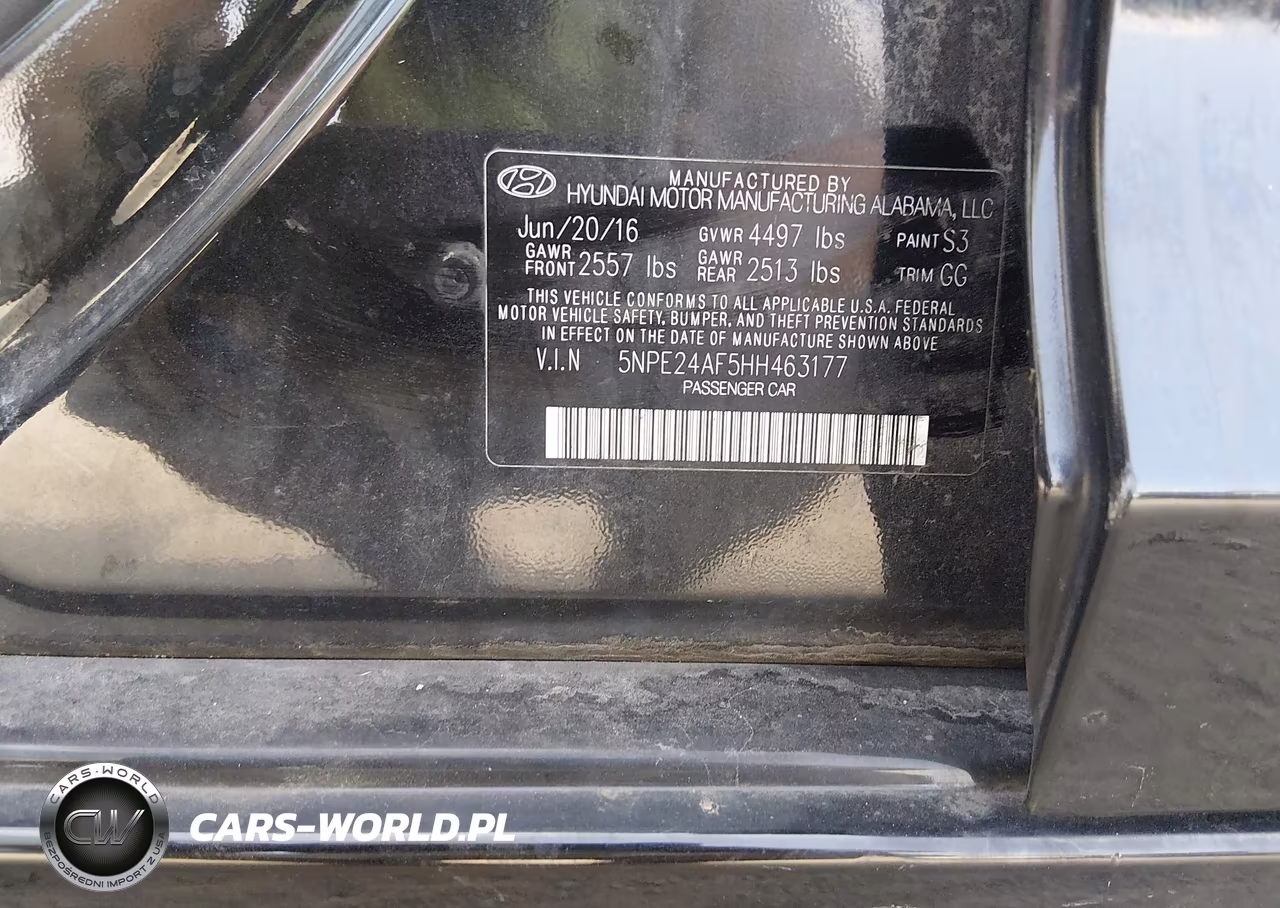 2017 Hyundai Sonata Se VIN:5NPE24AF5HH463177 - 9