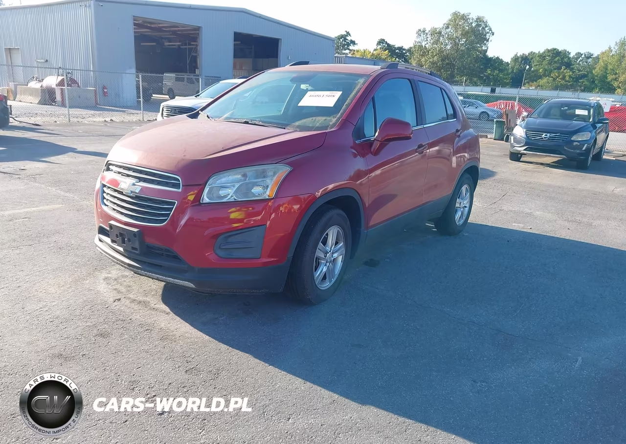 2015 Chevrolet Trax Lt VIN:KL7CJLSB2FB203122 - 2
