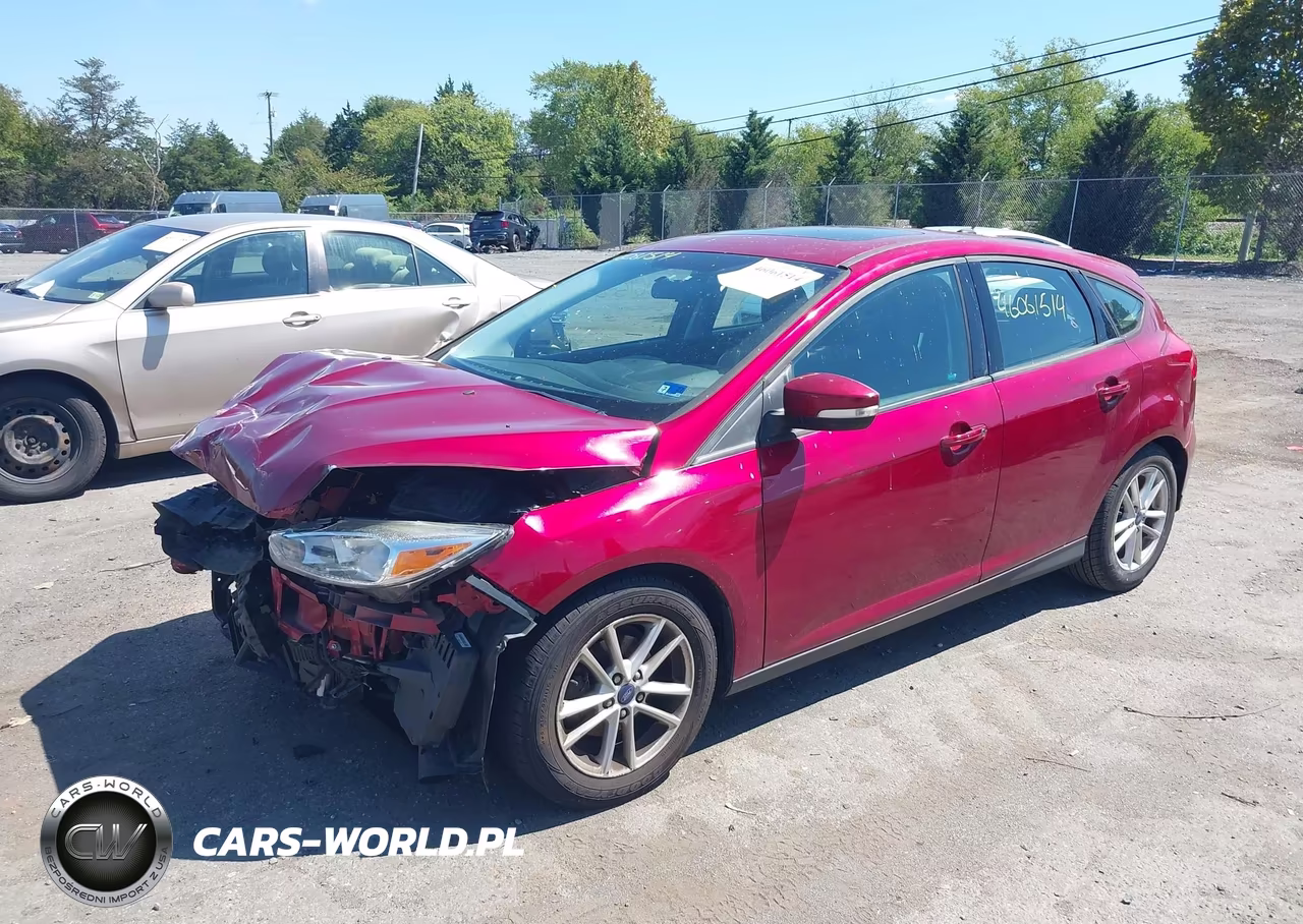 2016 Ford Focus Se VIN:1FADP3K22GL335613 - 2