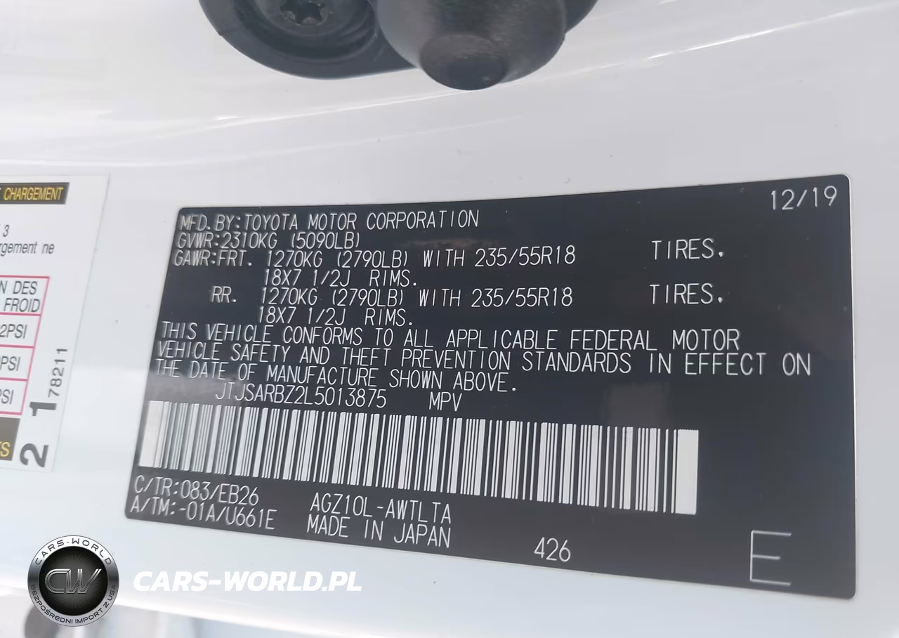 2020 Lexus Nx 300 F Sport VIN:JTJSARBZ2L5013875 - 9