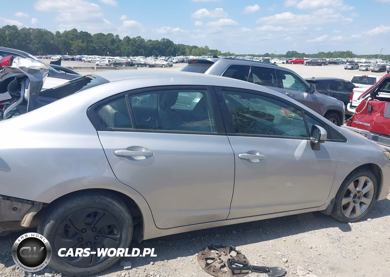 2015 Honda Civic Lx VIN:19XFB2F59FE117076 - 13