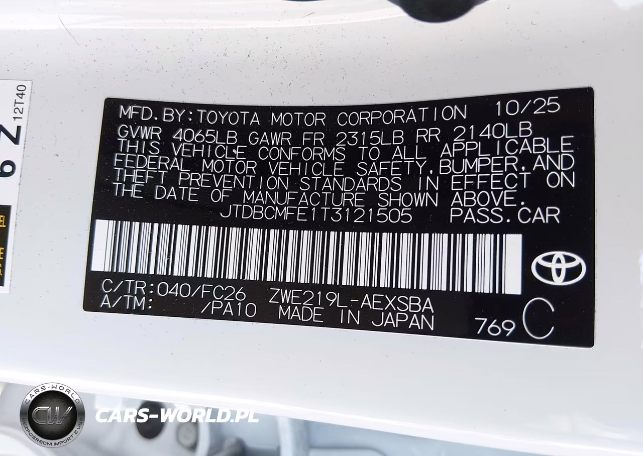 2026 Toyota Corolla Hybrid Hybrid Se VIN:JTDBCMFE1T3121505 - 9