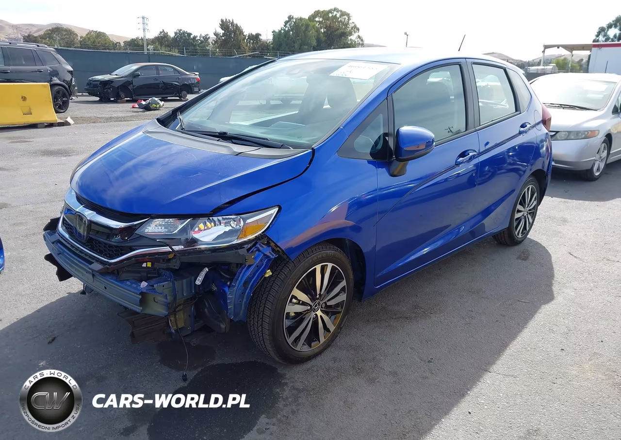 2019 Honda Fit Ex VIN:3HGGK5H89KM746609 - 2