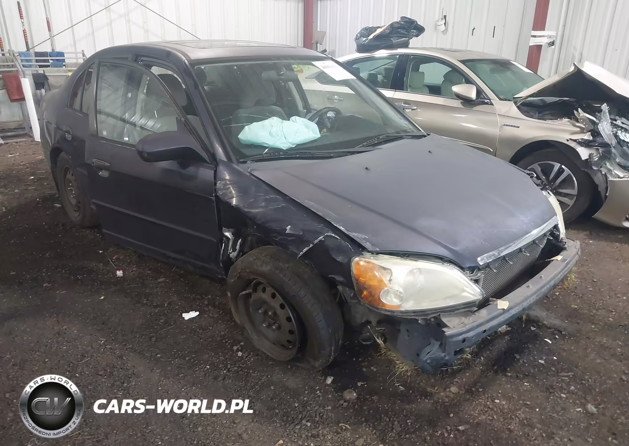 2003 Honda Civic Ex VIN:2HGES26803H542757 - 1