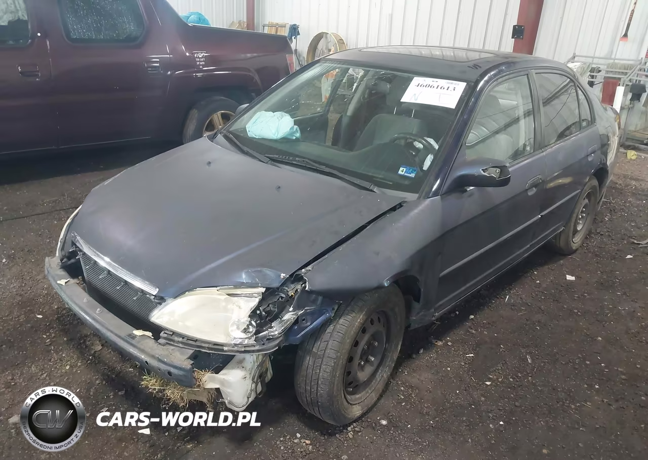 2003 Honda Civic Ex VIN:2HGES26803H542757 - 2