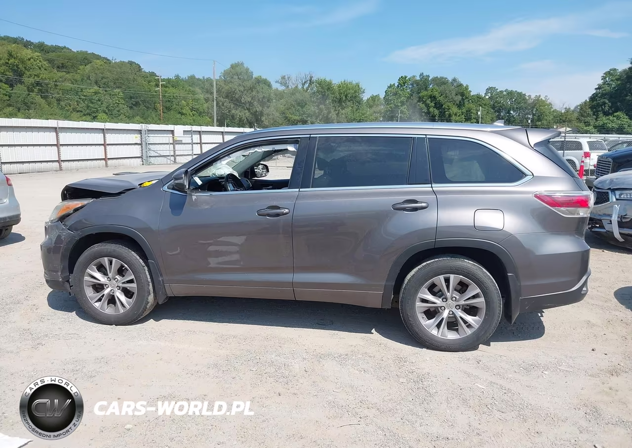 2015 Toyota Highlander Xle V6 VIN:5TDJKRFH2FS169863 - 15