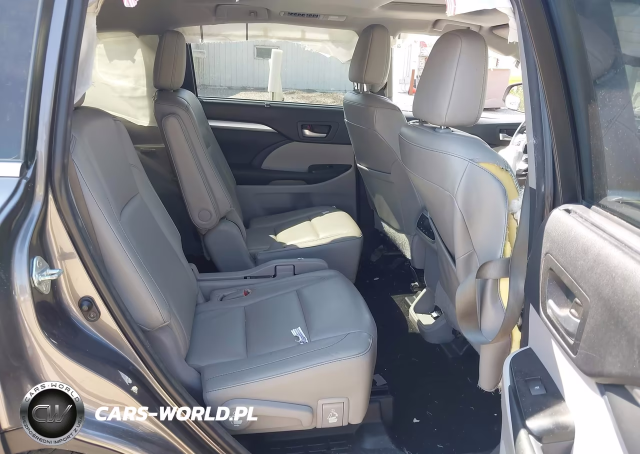 2015 Toyota Highlander Xle V6 VIN:5TDJKRFH2FS169863 - 8