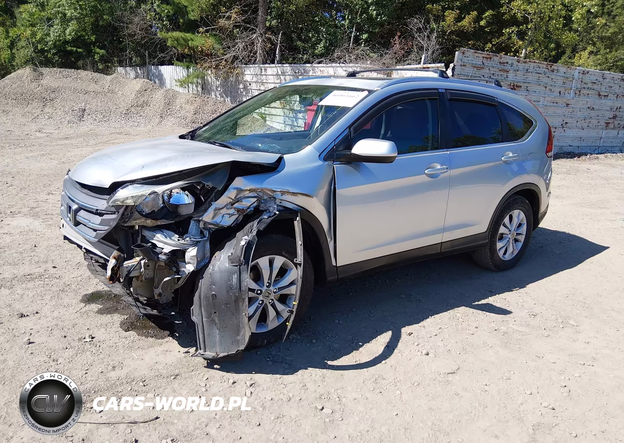 2012 Honda Cr-V Ex-L VIN:2HKRM4H76CH602820 - 2