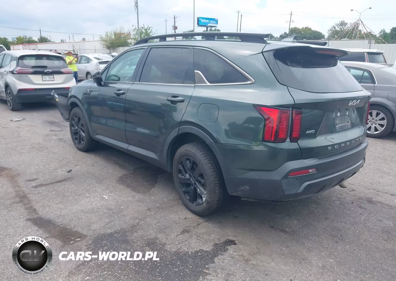 2022 Kia Sorento X-Line S VIN:5XYRLDLC0NG128218 - 3