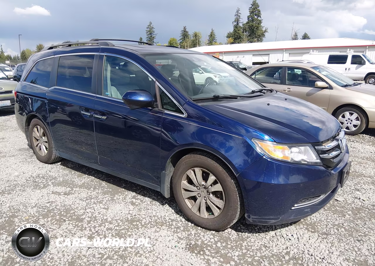 2015 Honda Odyssey Ex-L VIN:5FNRL5H61FB066748 - 1