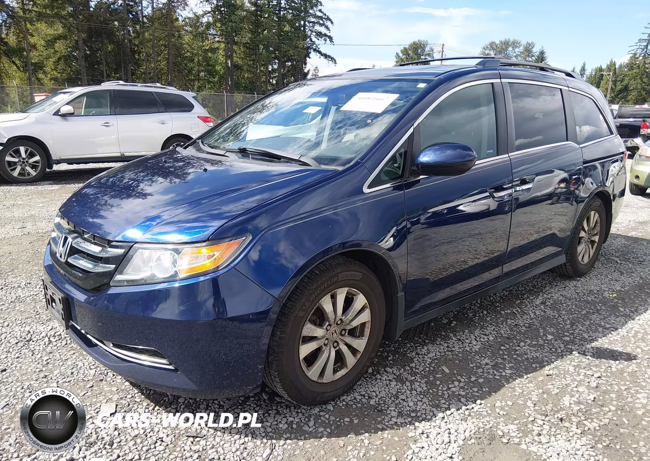 2015 Honda Odyssey Ex-L VIN:5FNRL5H61FB066748 - 2