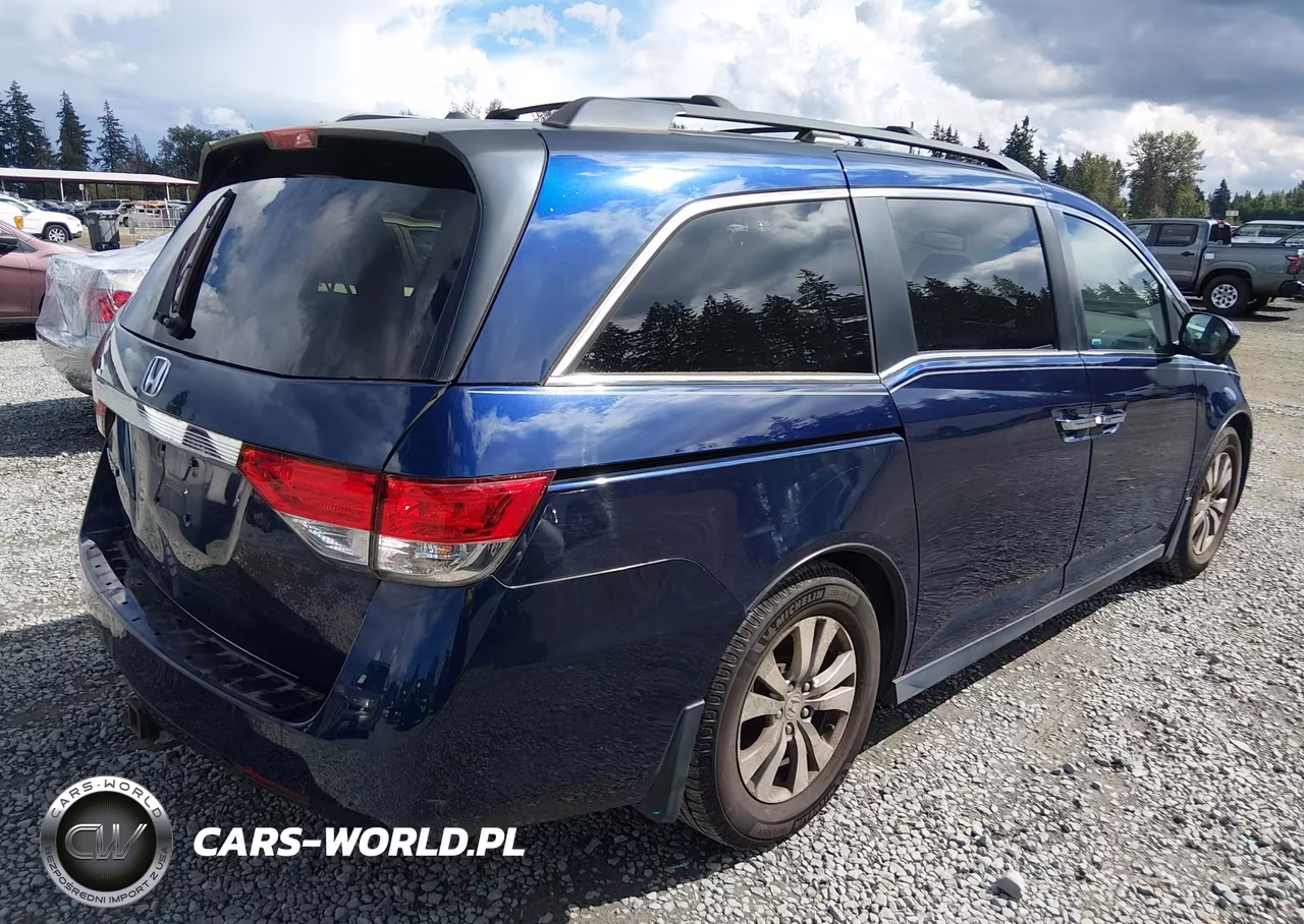 2015 Honda Odyssey Ex-L VIN:5FNRL5H61FB066748 - 4