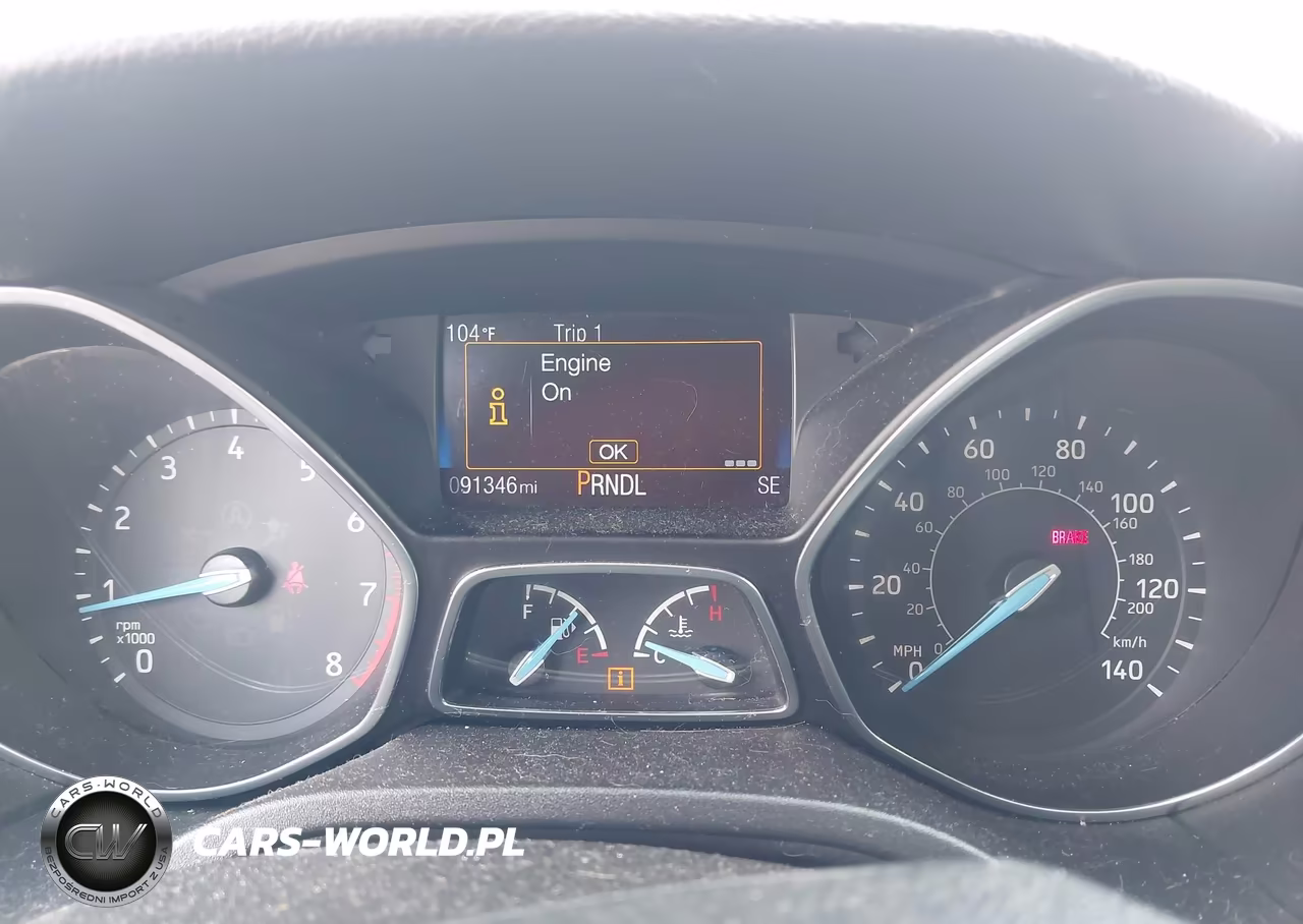 2017 Ford Focus Se VIN:1FADP3F27HL281513 - 7