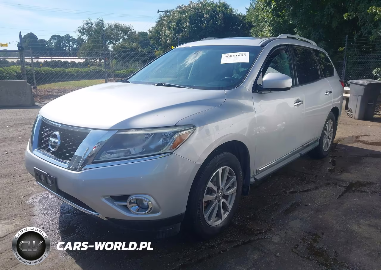 2014 Nissan Pathfinder Sl VIN:5N1AR2MM3EC648565 - 2