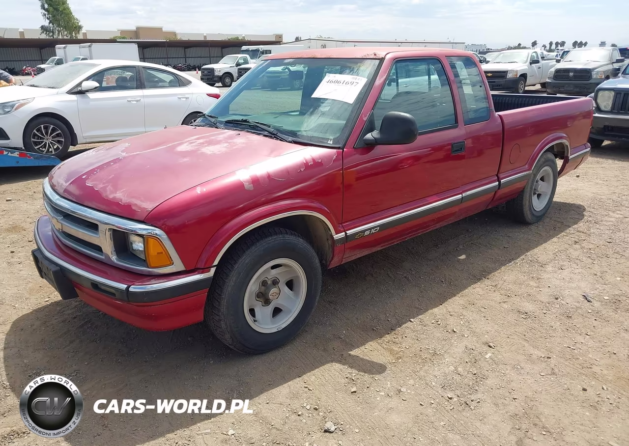 1996 Chevrolet S Truck S10 VIN:1GCCS19X3TK130828 - 2