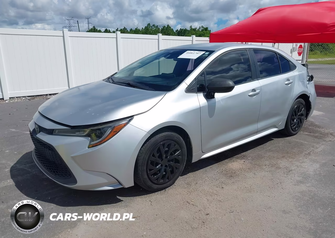 2020 Toyota Corolla Le VIN:5YFEPRAE3LP088813 - 2