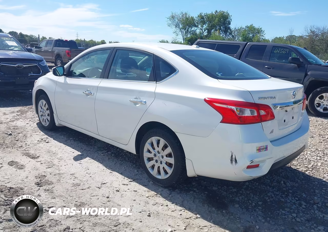 2016 Nissan Sentra Sv VIN:3N1AB7APXGY226990 - 3