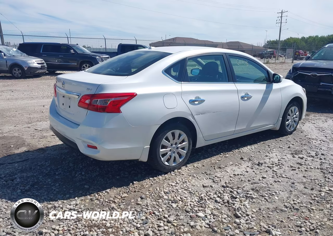 2016 Nissan Sentra Sv VIN:3N1AB7APXGY226990 - 4