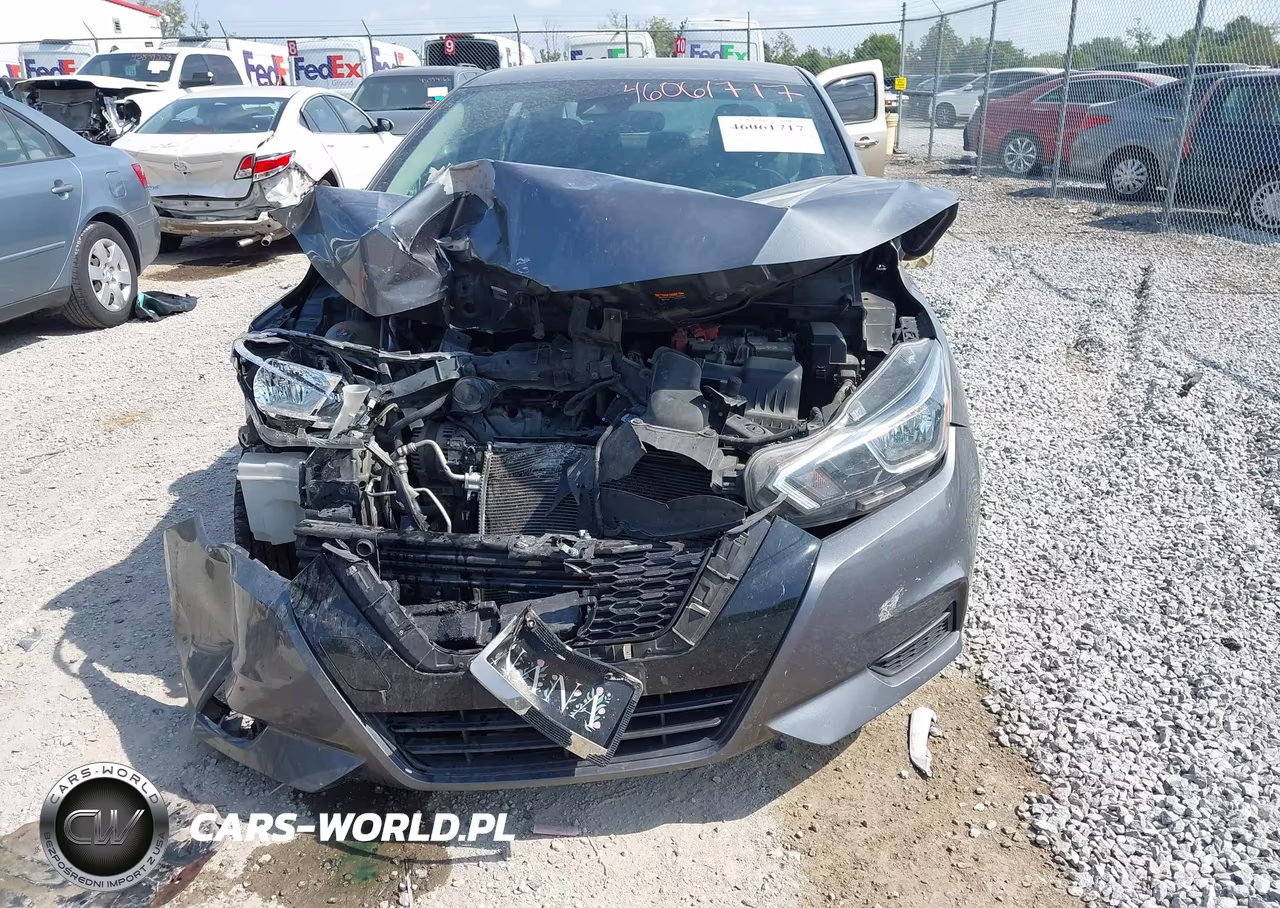 2021 Nissan Versa Sv Xtronic Cvt VIN:3N1CN8EV7ML826096 - 12