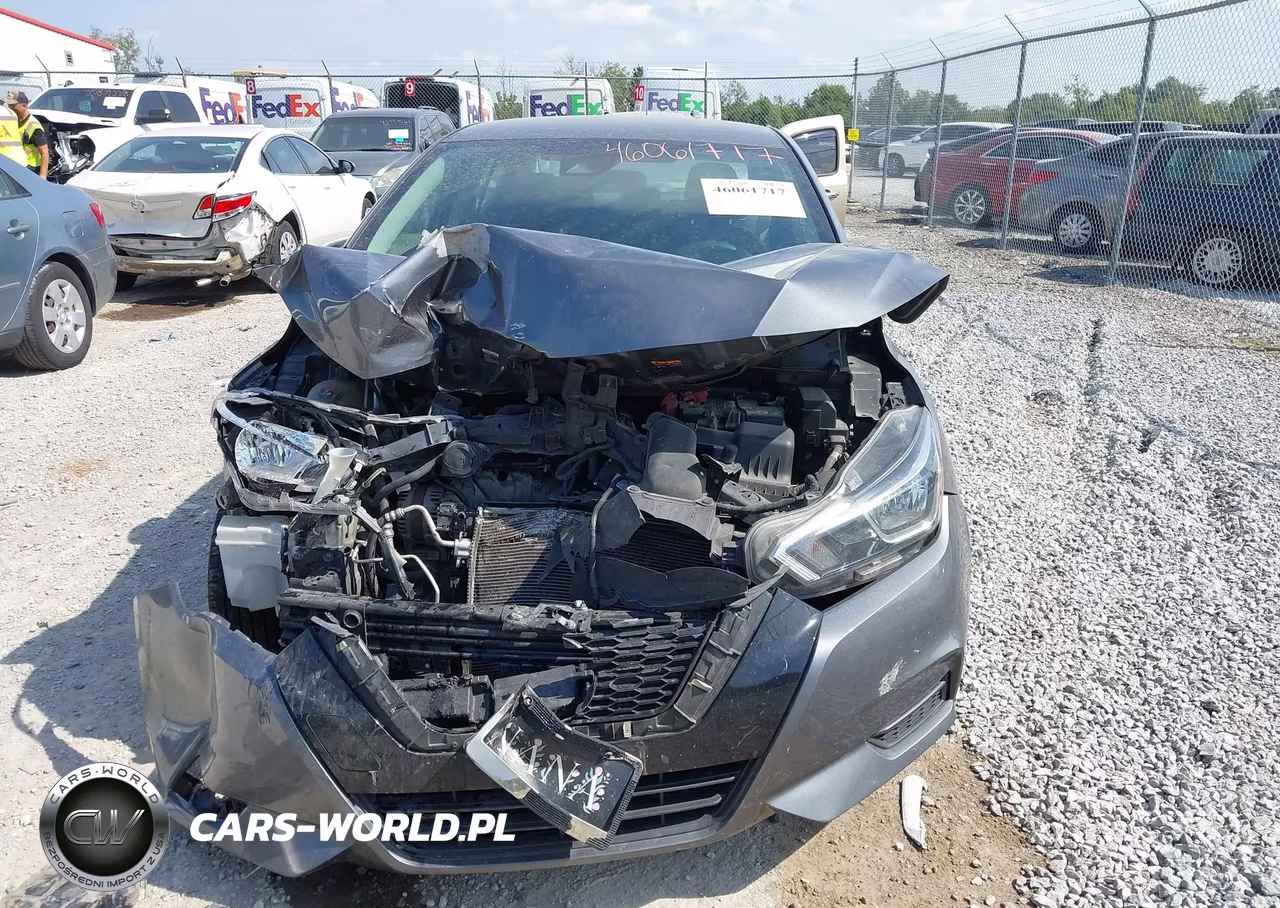 2021 Nissan Versa Sv Xtronic Cvt VIN:3N1CN8EV7ML826096 - 6
