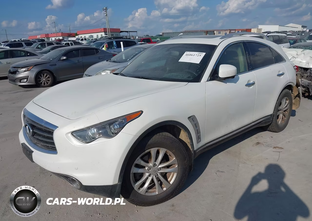 2013 Infiniti Fx37 VIN:JN8CS1MW4DM174118 - 2