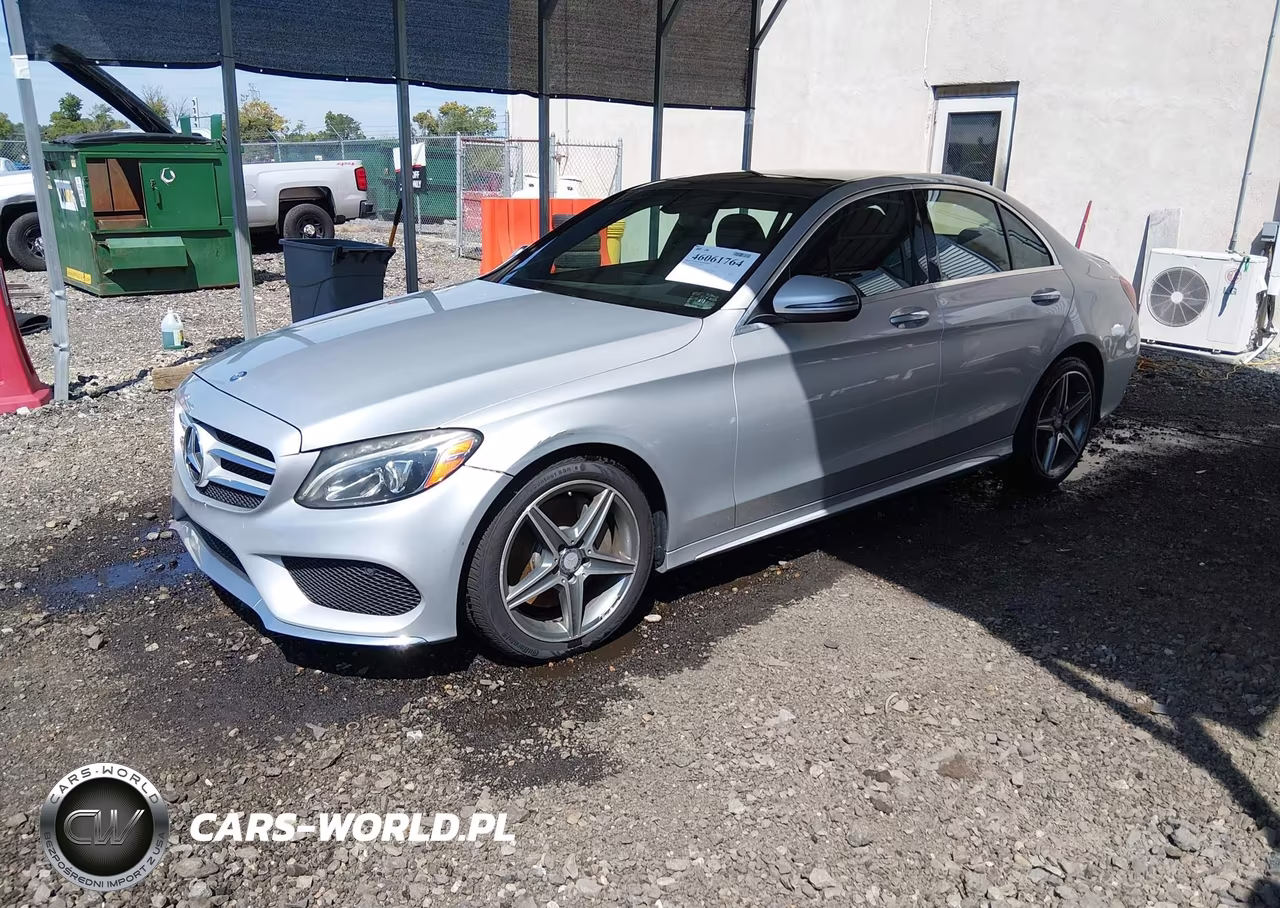 2016 Mercedes-Benz C 300 Sport 4Matic VIN:55SWF4KB3GU110100 - 2