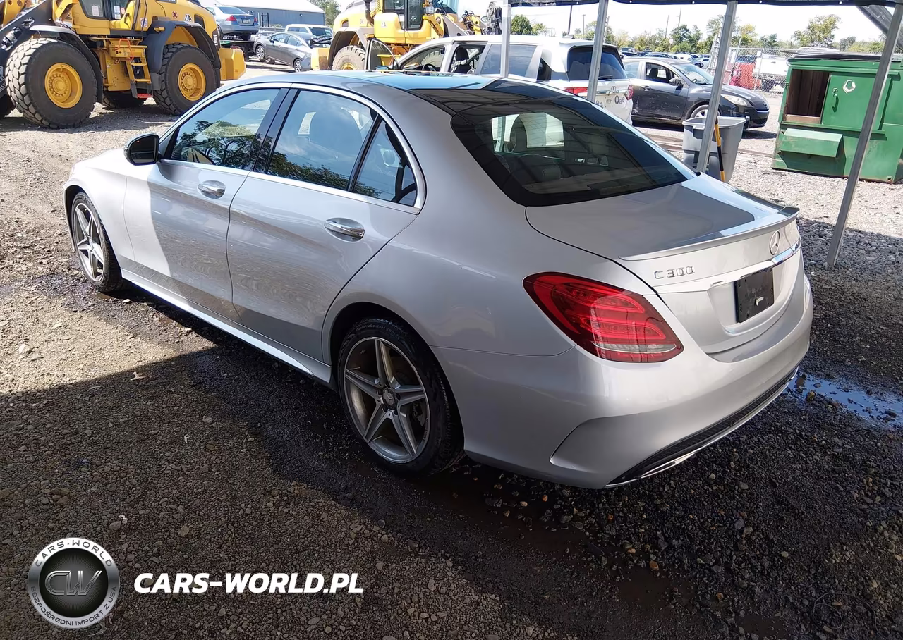 2016 Mercedes-Benz C 300 Sport 4Matic VIN:55SWF4KB3GU110100 - 3