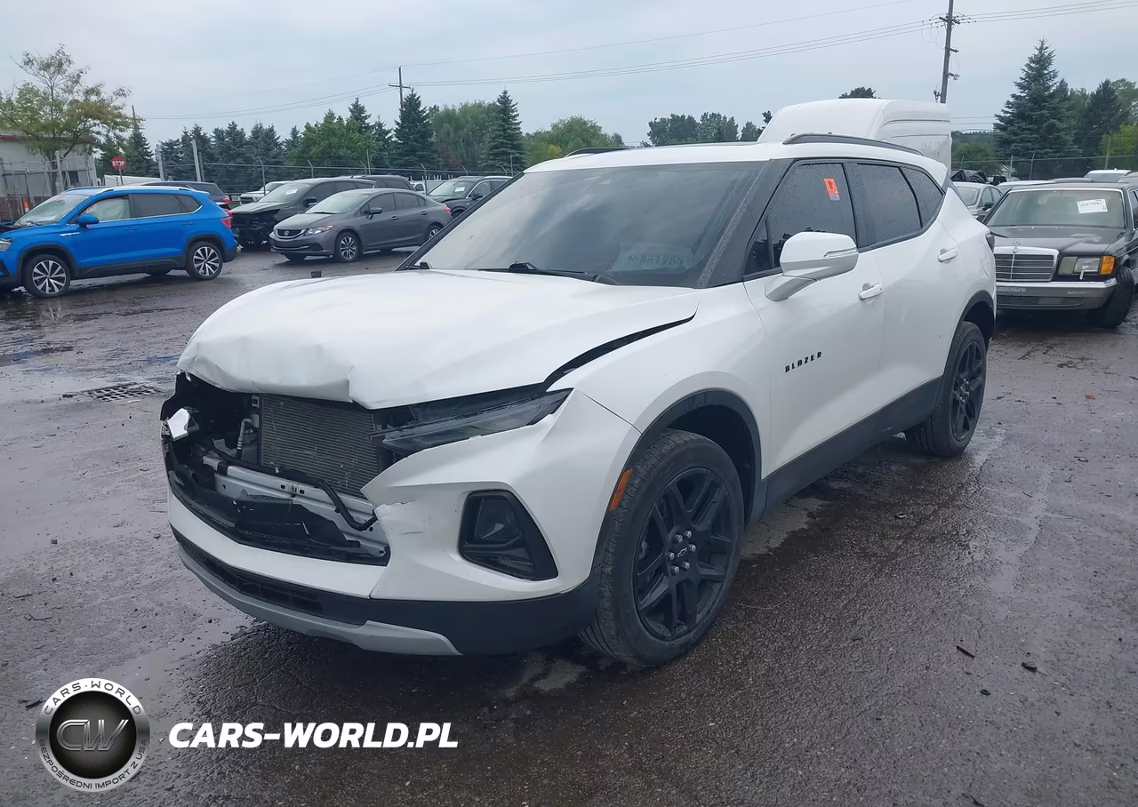 2022 Chevrolet Blazer Awd 3Lt VIN:3GNKBJRS9NS195598 - 2