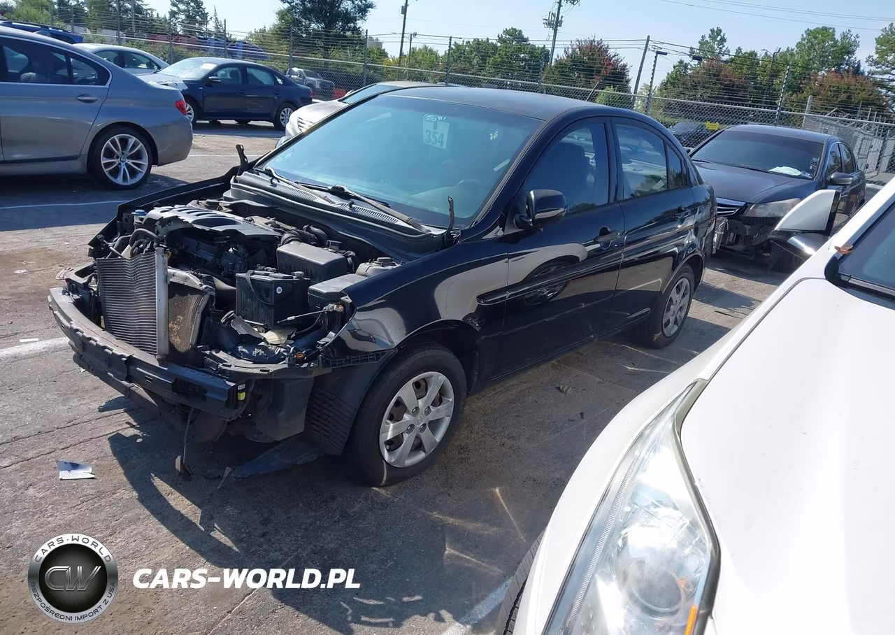2010 Hyundai Accent Gls VIN:KMHCN4AC2AU432691 - 2