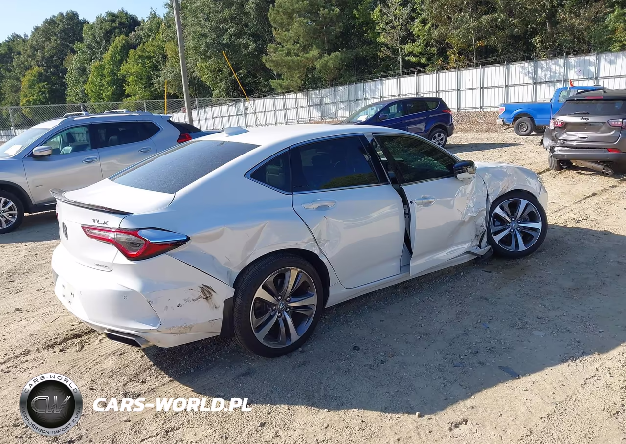 2021 Acura Tlx Advance Package VIN:19UUB6F66MA007613 - 4