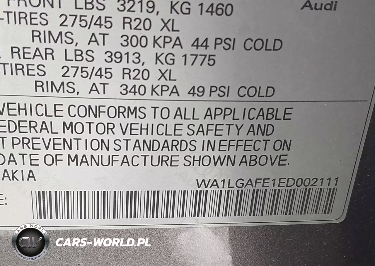 2014 Audi Q7 3.0T Premium VIN:WA1LGAFE1ED002111 - 9