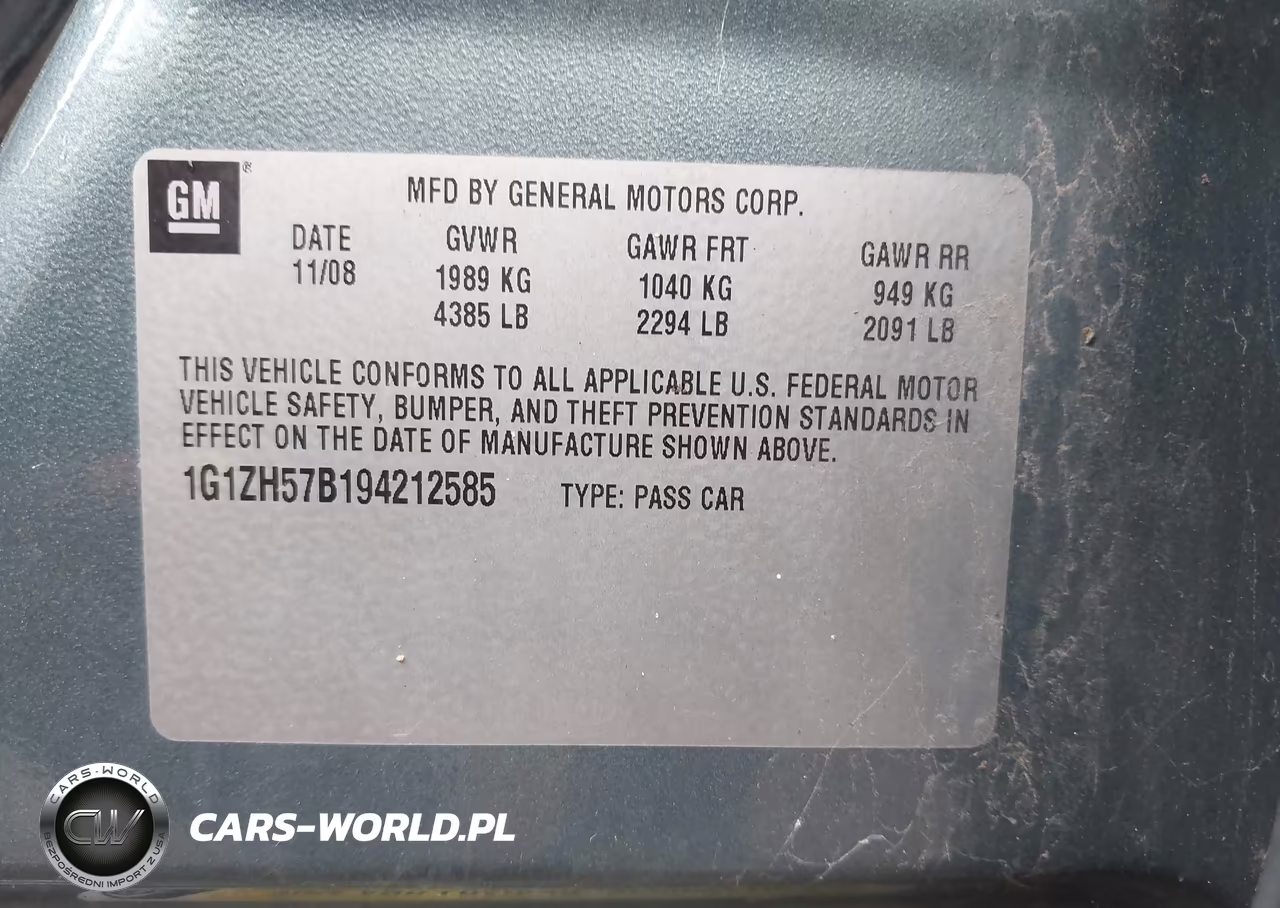 2009 Chevrolet Malibu Lt VIN:1G1ZH57B194212585 - 9