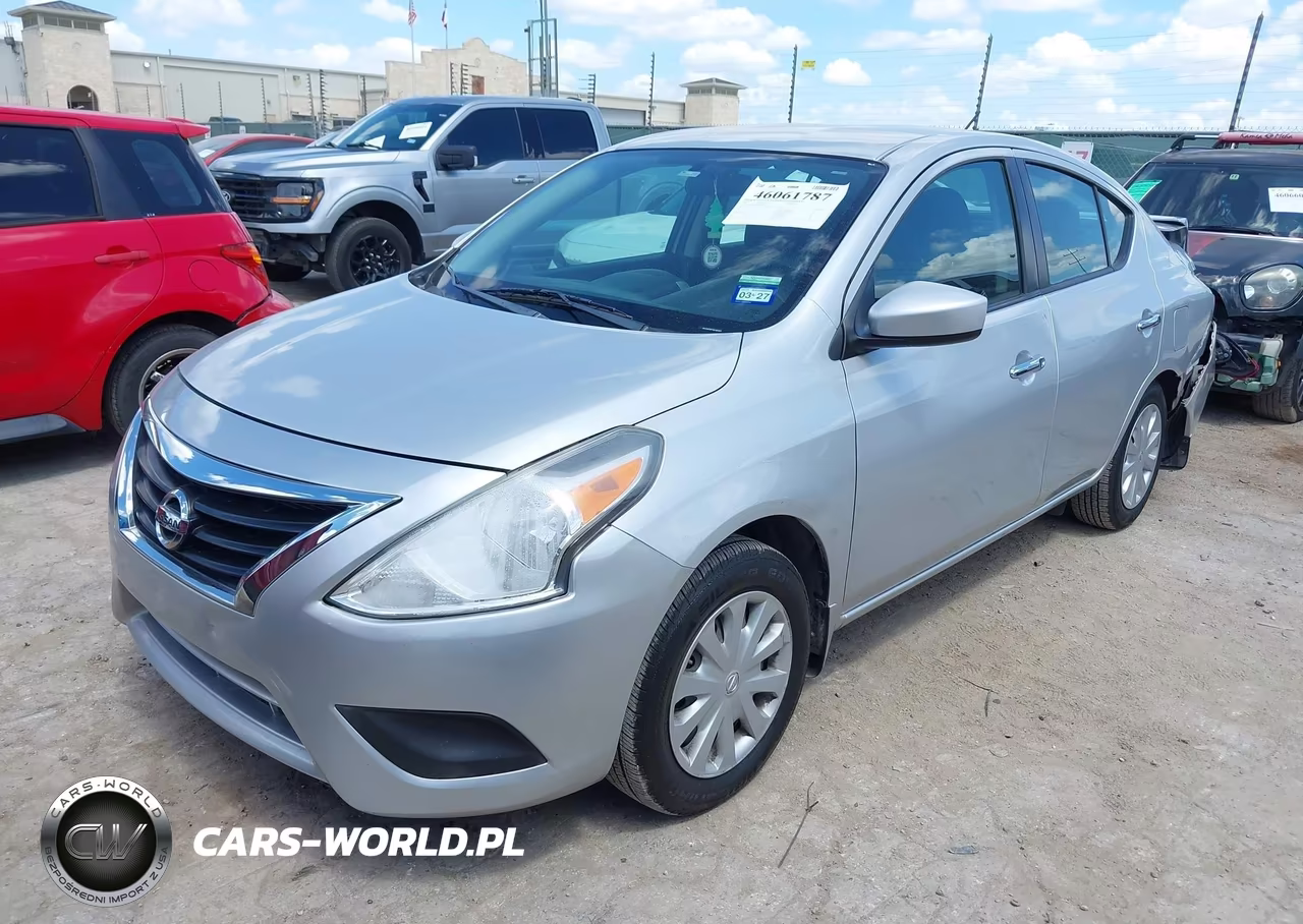 2017 Nissan Versa 1.6 Sv VIN:3N1CN7AP1HL891971 - 2