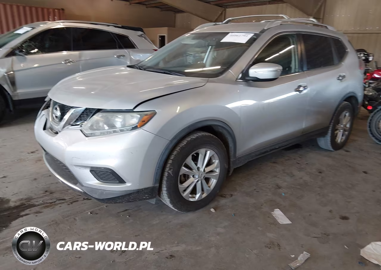 2015 Nissan Rogue Sv VIN:KNMAT2MT9FP566749 - 2