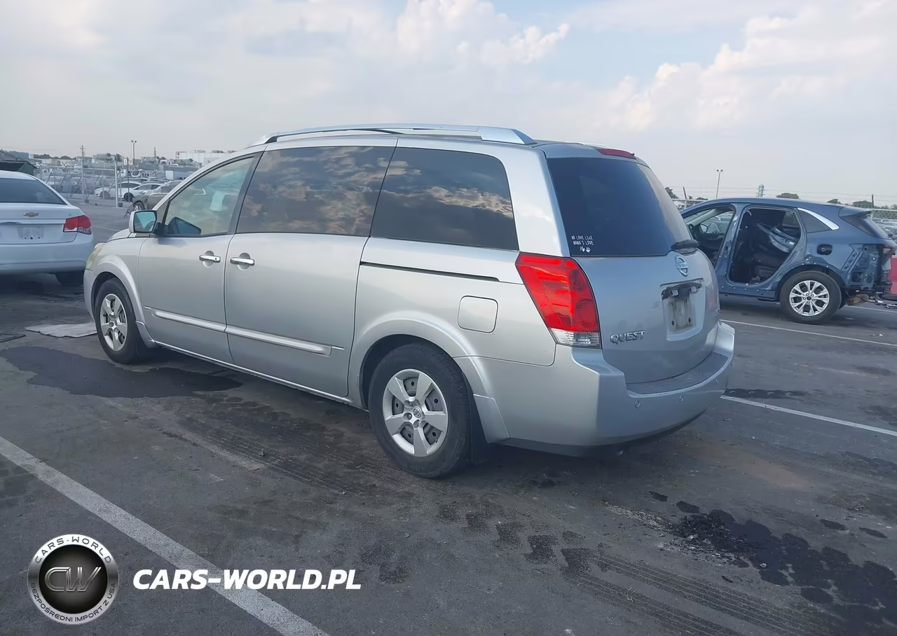 2007 Nissan Quest 3.5 S VIN:5N1BV28U57N129857 - 3