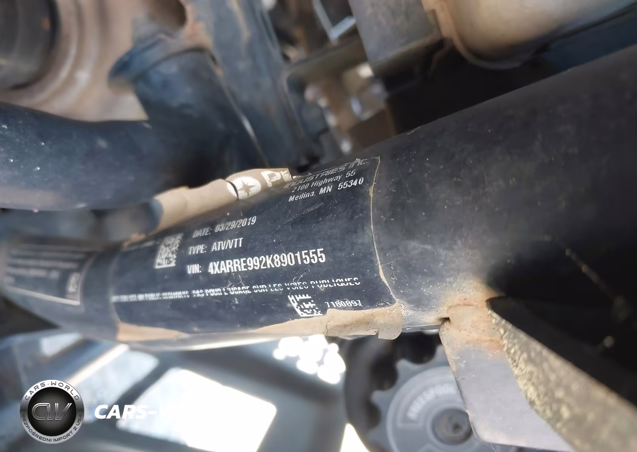 2019 Polaris Ranger Xp 1000 Eps VIN:4XARRE992K8901555 - 10