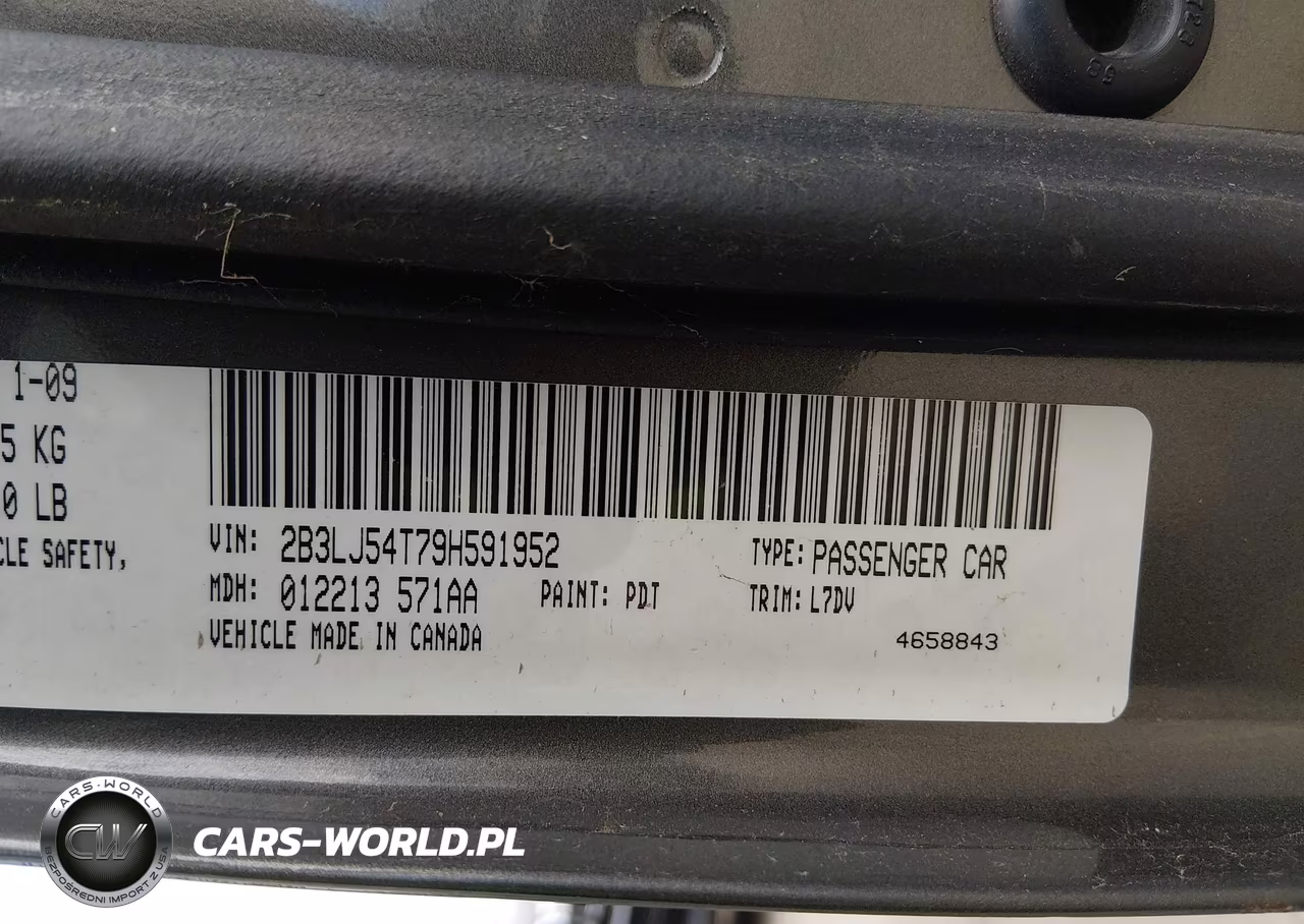 2009 Dodge Challenger R-T VIN:2B3LJ54T79H591952 - 9