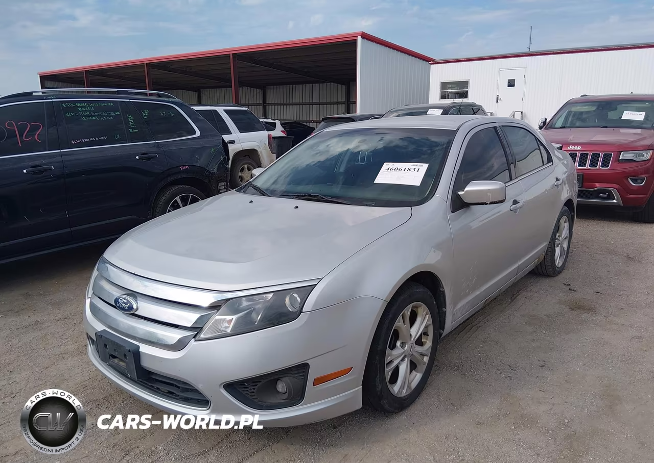 2012 Ford Fusion Se VIN:3FAHP0HA1CR233455 - 2