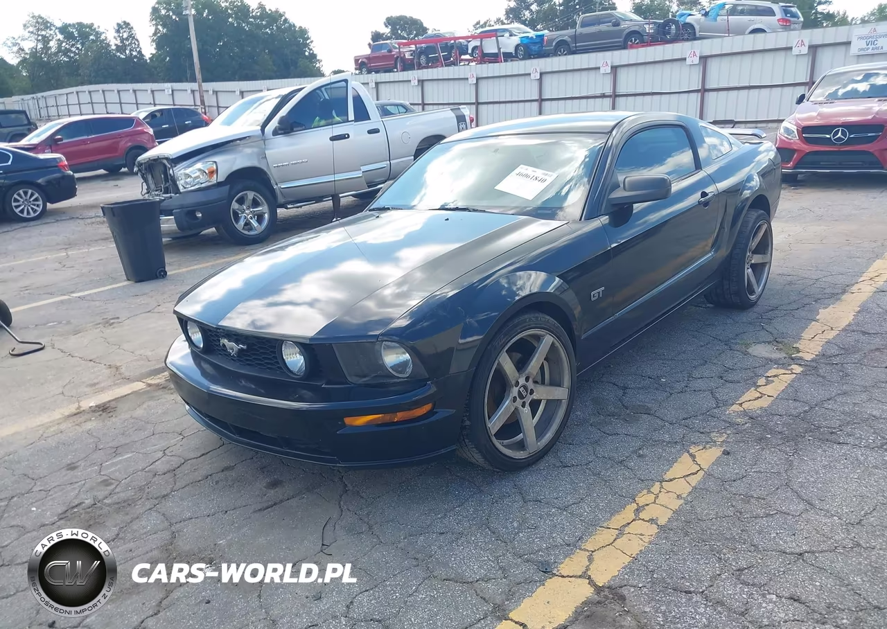 2007 Ford Mustang Gt Deluxe-Gt Premium VIN:1ZVFT82H675252302 - 2