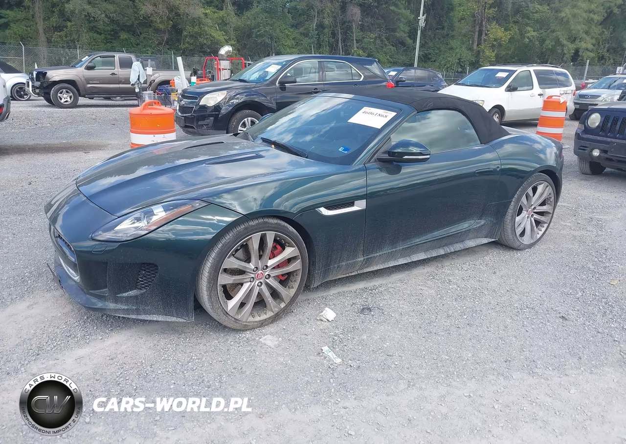 2014 Jaguar F-Type V8 S VIN:SAJWA6GL7EMK05780 - 2