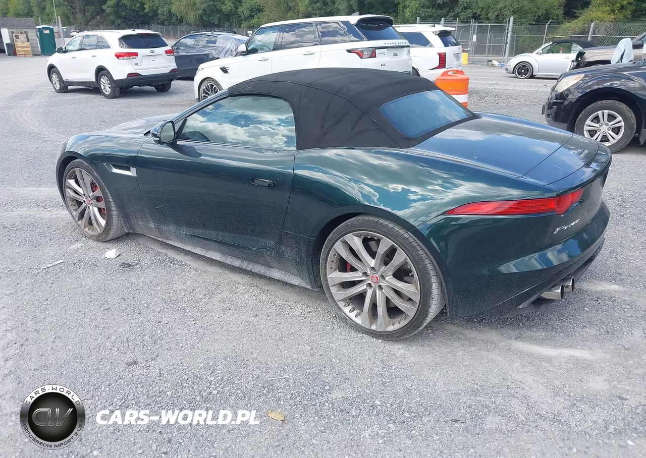 2014 Jaguar F-Type V8 S VIN:SAJWA6GL7EMK05780 - 3
