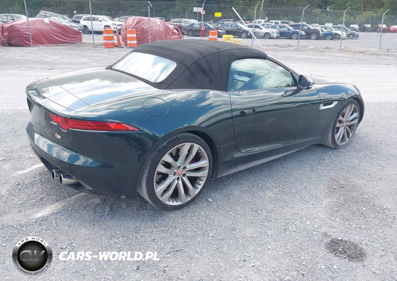 2014 Jaguar F-Type V8 S VIN:SAJWA6GL7EMK05780 - 4