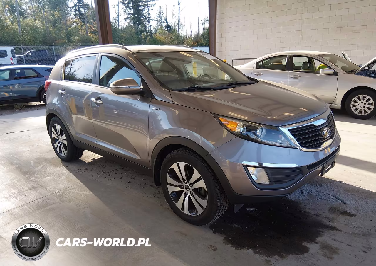2012 Kia Sportage Ex VIN:KNDPCCA22C7182884 - 1