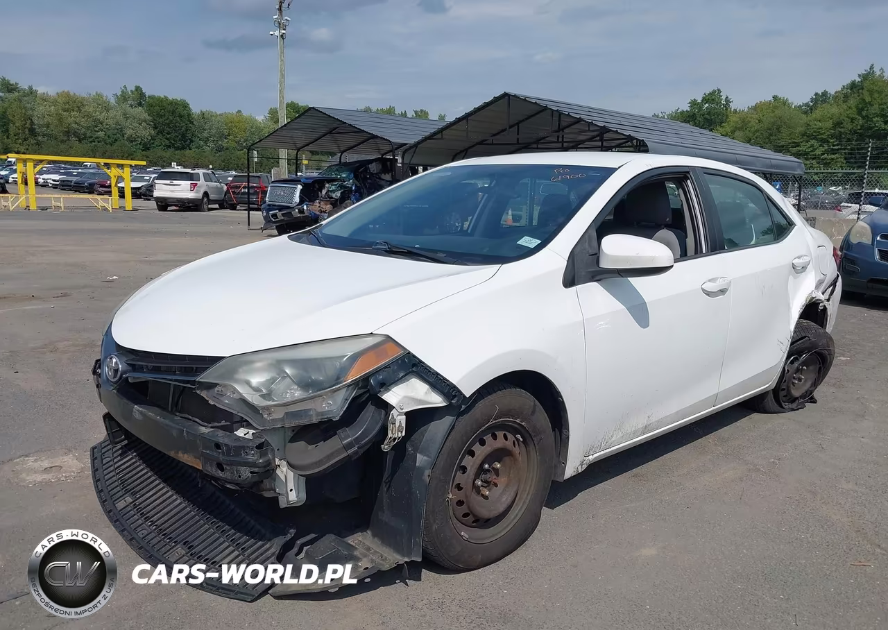 2016 Toyota Corolla Le VIN:2T1BURHE2GC502137 - 2