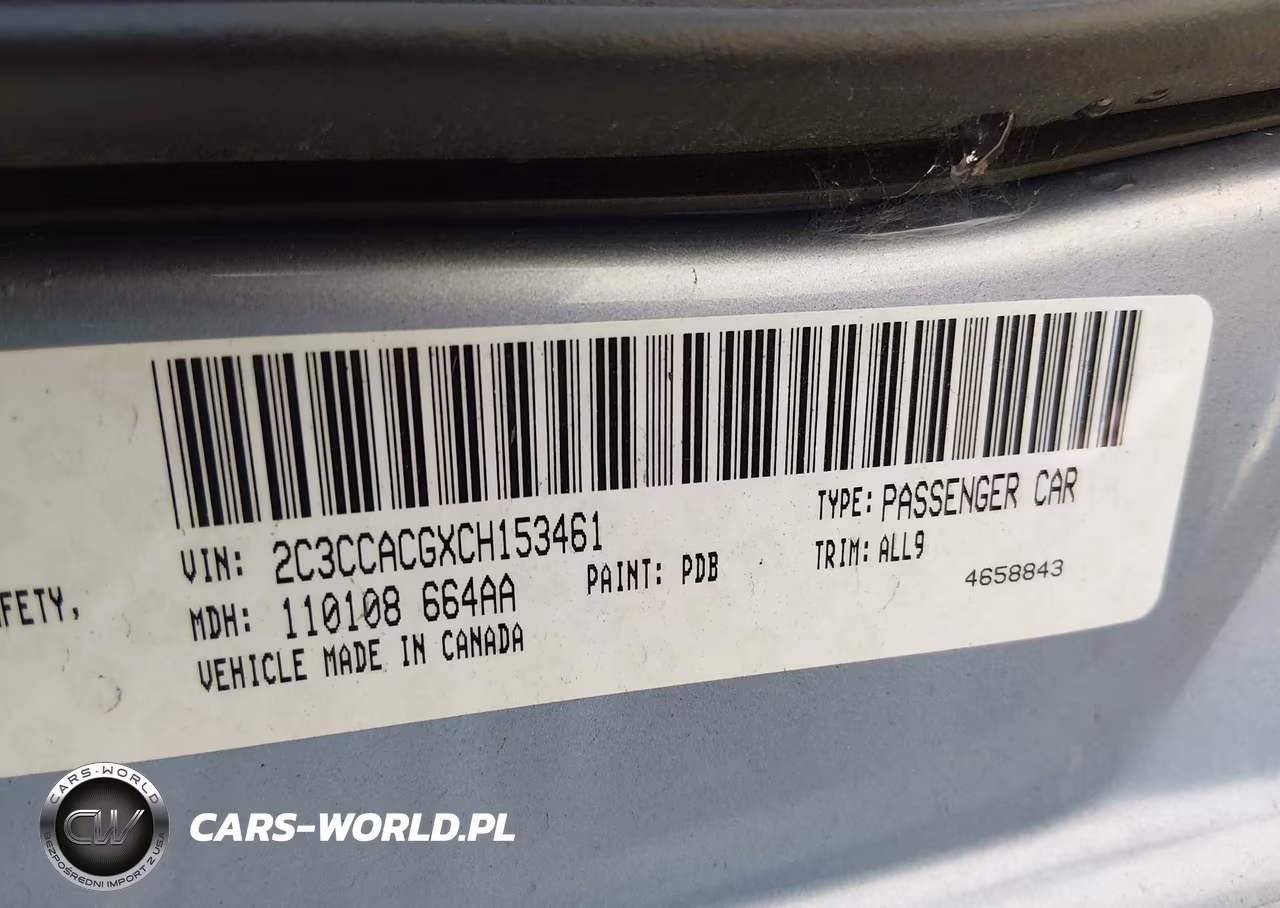 2012 Chrysler 300 Limited VIN:2C3CCACGXCH153461 - 9