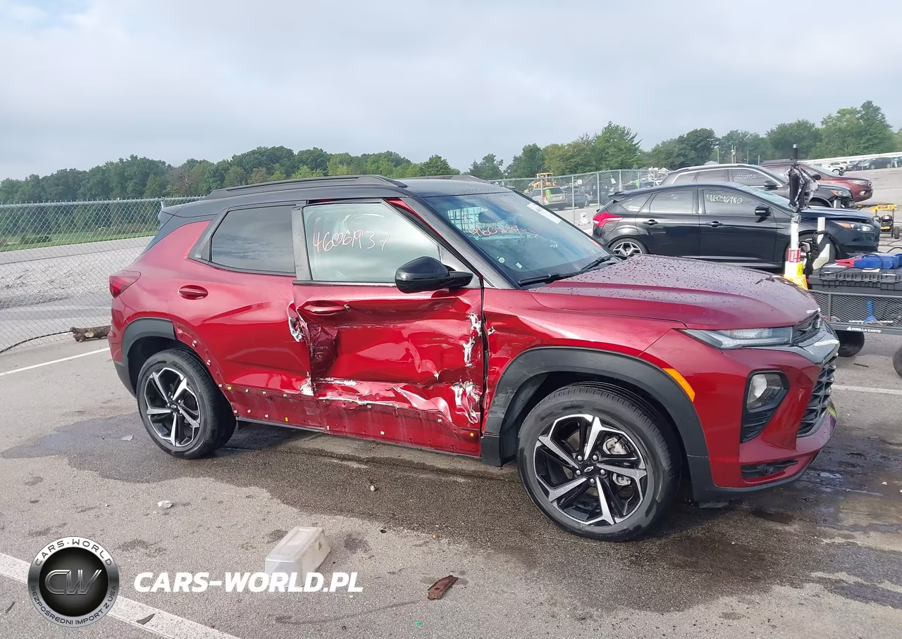 2022 Chevrolet Trailblazer Fwd Rs VIN:KL79MTSLXNB083627 - 13