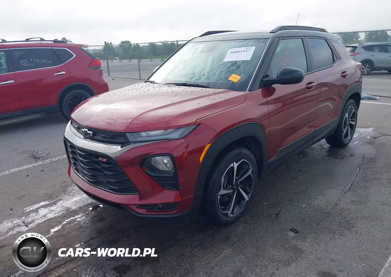 2022 Chevrolet Trailblazer Fwd Rs VIN:KL79MTSLXNB083627 - 2